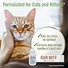 Four Paws Healthy Promise Soothing Aloe Ear Mite Remedy Solution for Cats, Odor Reducing & Itch Relief, 0.75 Fl. Oz. #1