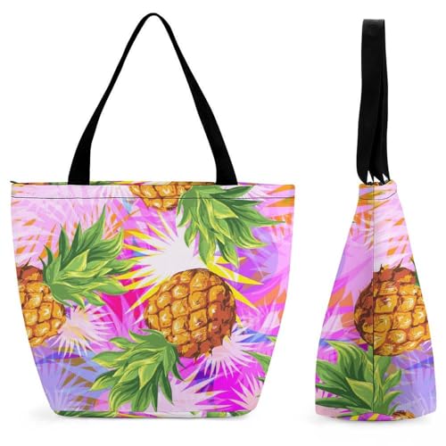Sac de shopping pour voyage ananas pour ne plus manquer d'espace