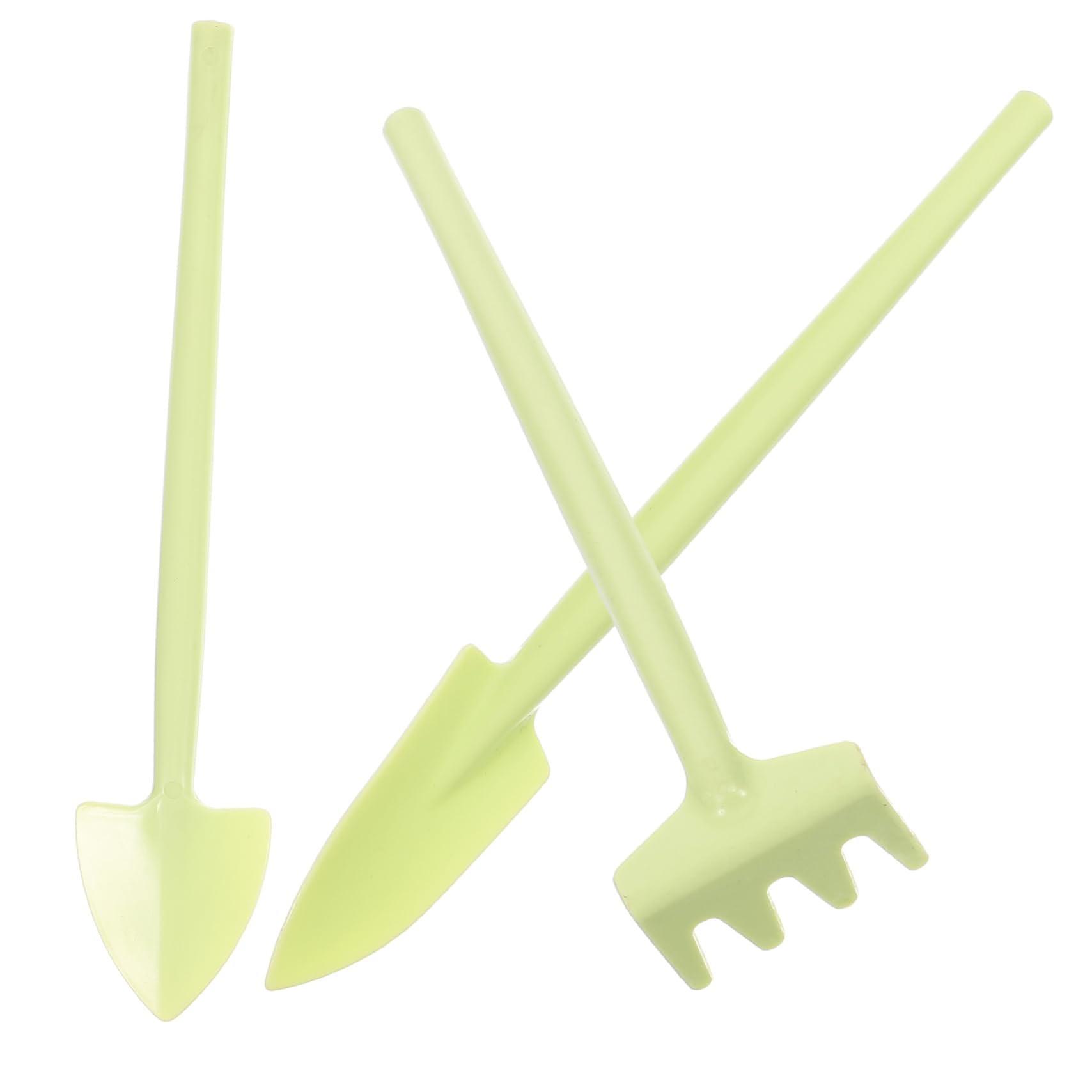 GAROZATION Set of 3 Mini Garden Tools Mini Spreader Small Garden Shovel Trowel for Mother's Day Gardening