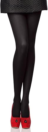 VENEZIANA Satin 40 Opaque Tights Color Nero - Black Size 3 Medium
