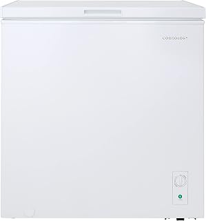 Cookology CCFZ198WH Freestanding 198 Litre Capacity, Chest Freezer for Outbuildings, Garages and Sheds, Features a Refrigeration Mode, Temperature Control and 4 Star Freezer Rating - In White