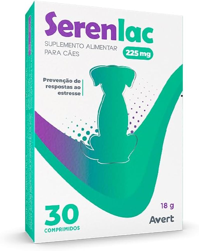 avert Suplemento Avert Serenlac para Cães 255 mg (30) : Amazon.com.br: Pet Shop
