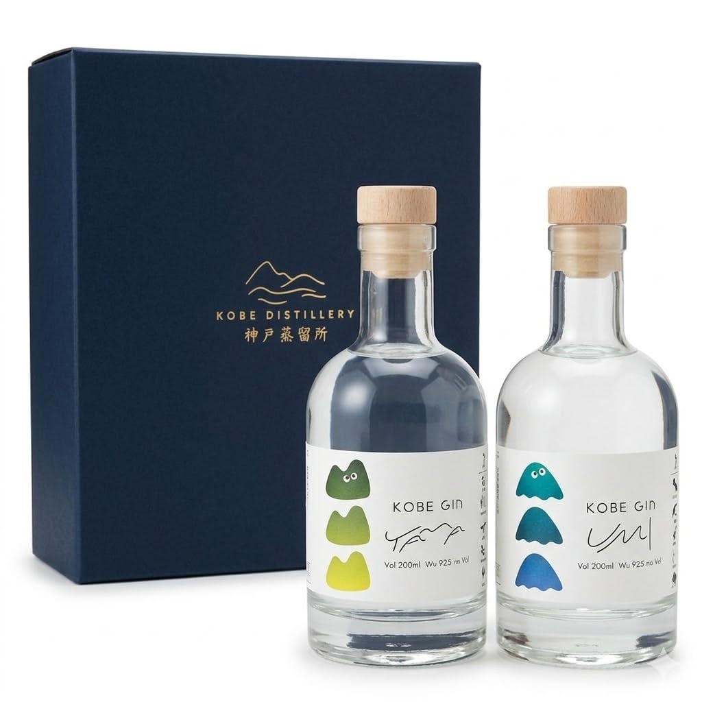 Amazon.co.jp: 「国産グラフトジン」神戸蒸溜所 KOBE GIN 2本セット