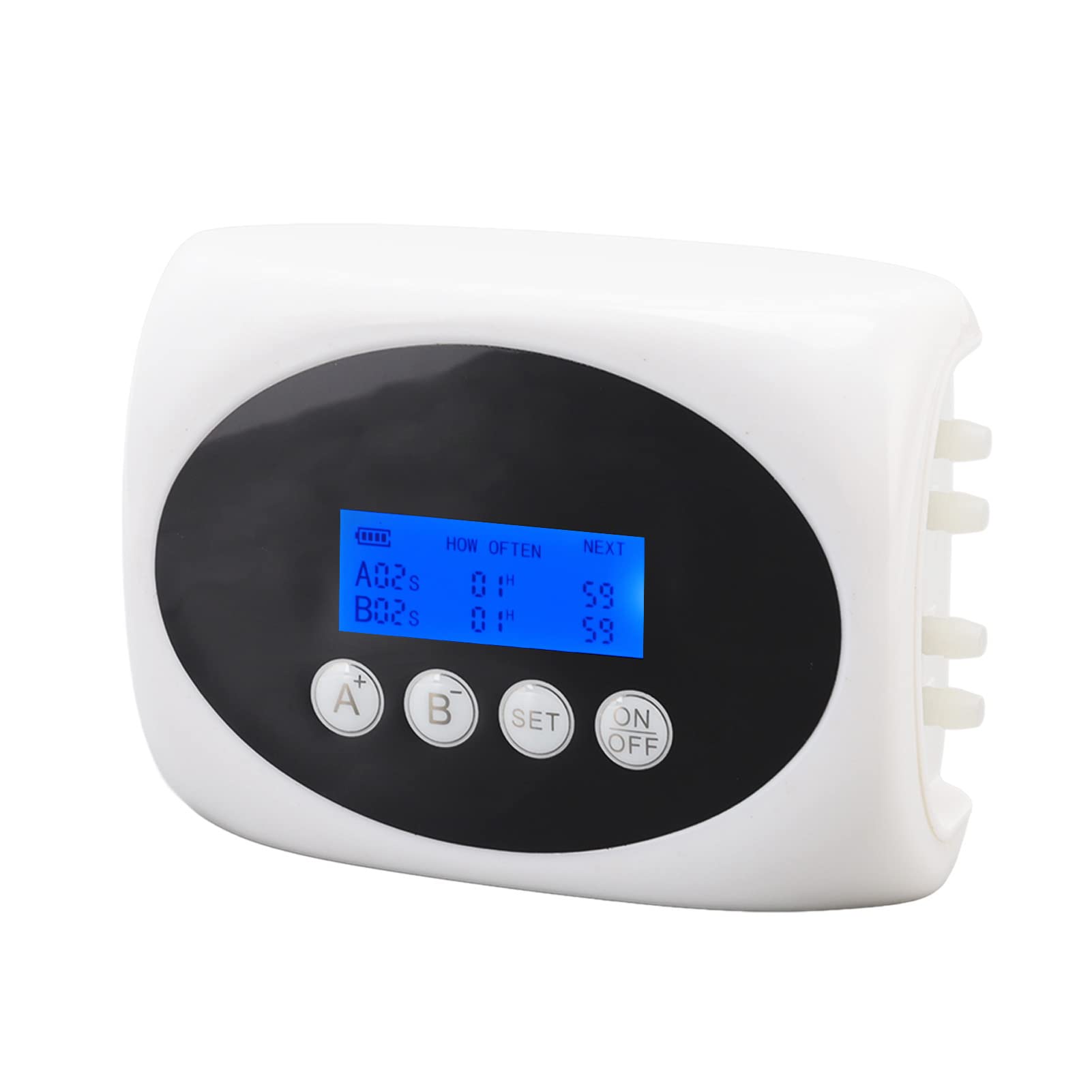 Gonetre Dispositivo di Irrigazione Automatico Solare, Intelligente, Doppia Pompa per Giardino, Irrigatore Temporizzato, Kit di Irrigazione a Goccia per Piante, 10 M per 15 Vasi, Adatto