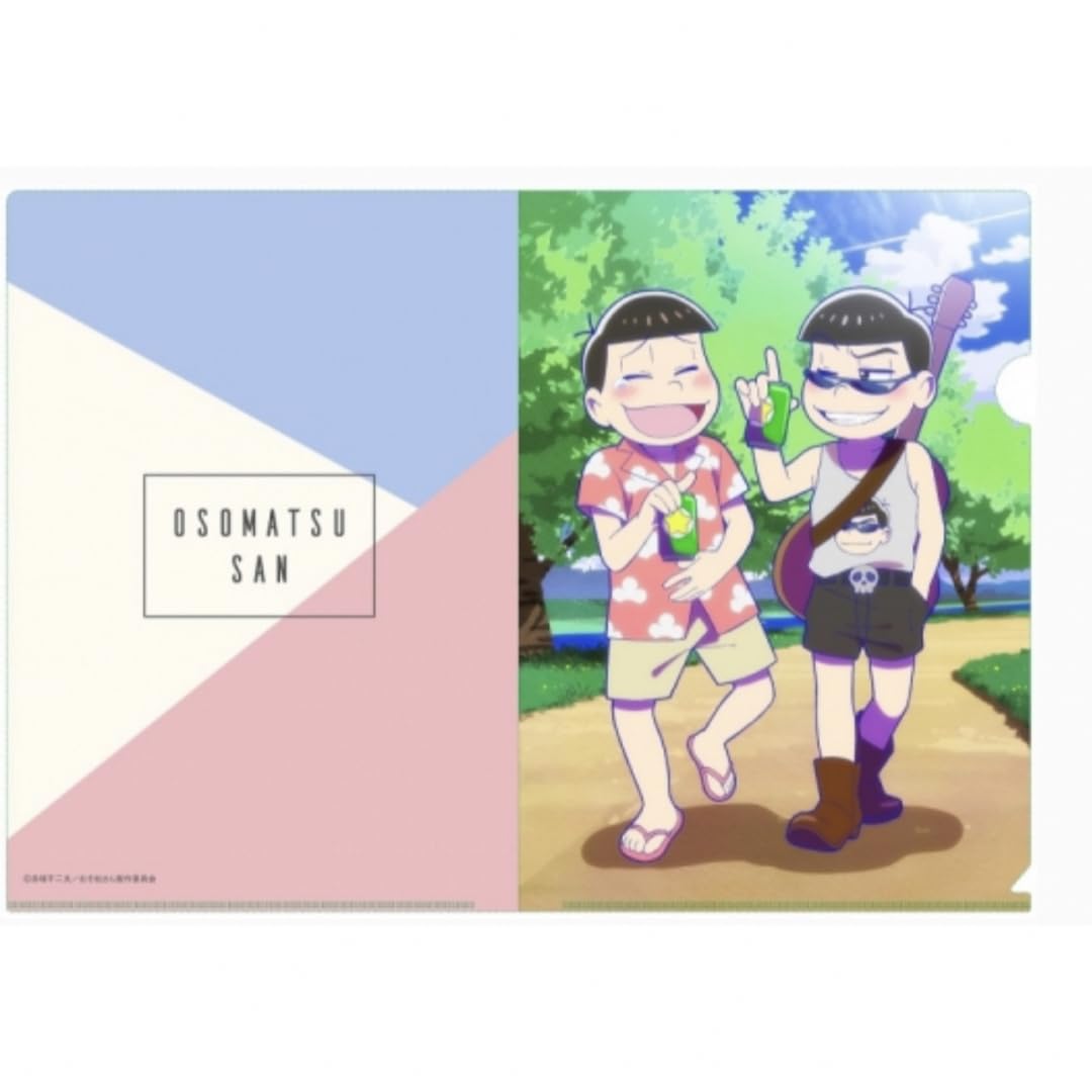 Amazon.co.jp: おそ松さん おそ松カラ松 クリアファイル 夏 : おもちゃ