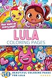 lula brasile  Lula Coloring Pages: Wow-Effect! Your name on every page - Lula coloring book - 6x9\