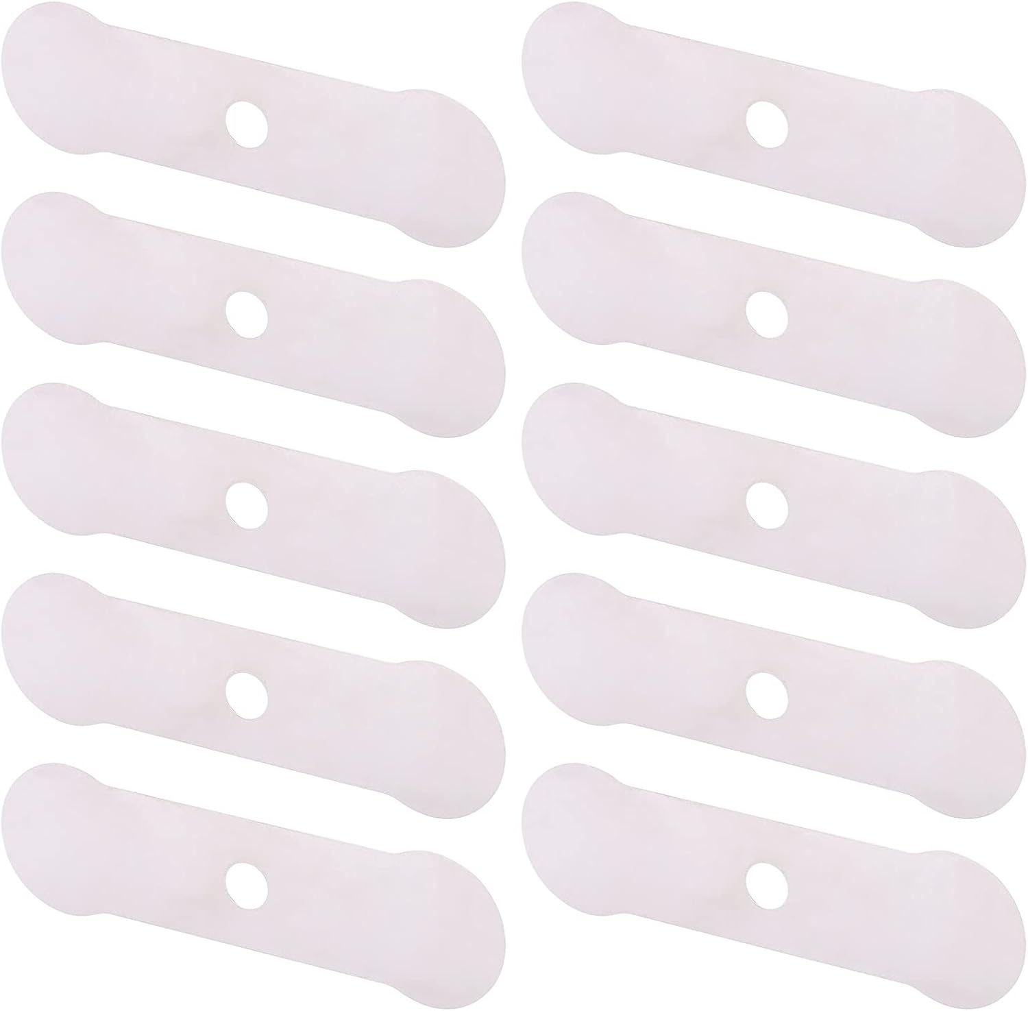 Aluminum Air Compressor Valve Plate Replacement Tongue Shape 10 Pieces 14x50mm for Compressor Parts