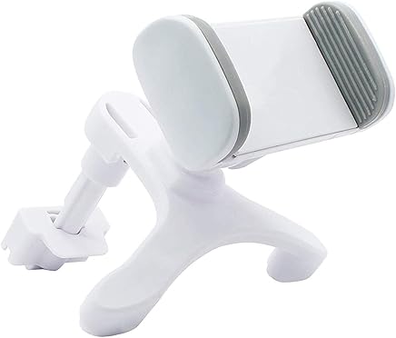 Lucklystar? Car Phone Holder, Tel?fono Celular Air Vent Mount, Universal Car Holders Gire 360 Grados Para la Ranura de Ventilaci?n con un Bot?n de Liberaci?n y Gancho de Resorte Para Ancho de 57-82 mm