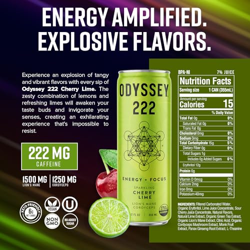 Odyssey Elixir Odyssey 222 Energy Drink thumb #3