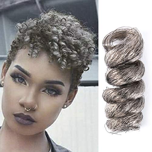 Creamily 20" Wavy Curly Synthetic Hair Extension Secret Miracle Heat Resistance Hair Wire Hairpieces No Clip for Women (2/30)