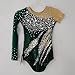 LIUHUO Rhythmic Gymnastics Leotards Fashionable Comfortable Green Elegant Long Sleeves