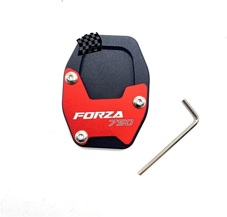 motorcycle Foot Plate Pad For H&ONDA Forza750 Forza750 2021 2022 Motorcycle Accessories Side Stand Pad Plate Kickstand Enlarger Support Extension