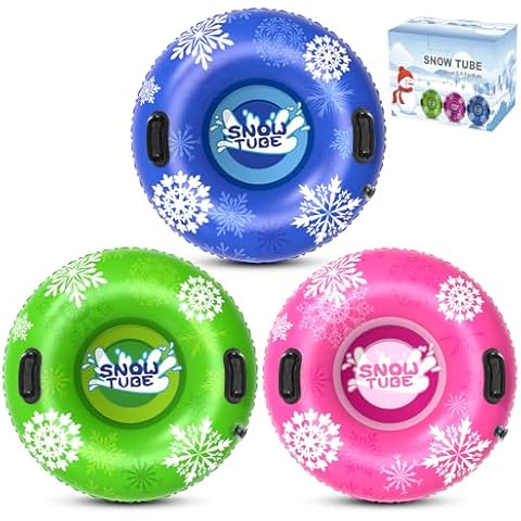 KEUCL 3-Pack Inflatable Snow Tubes Cover