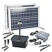 Produktbild esotec Solar Teichfilterset Profi 50/1400 LED, Teichfilter Komplettset, Pumpe, LiFePo4 Akku, Solarmodul, Teichpumpe außen, mehrstufige Gartenteich Filterung, 100954