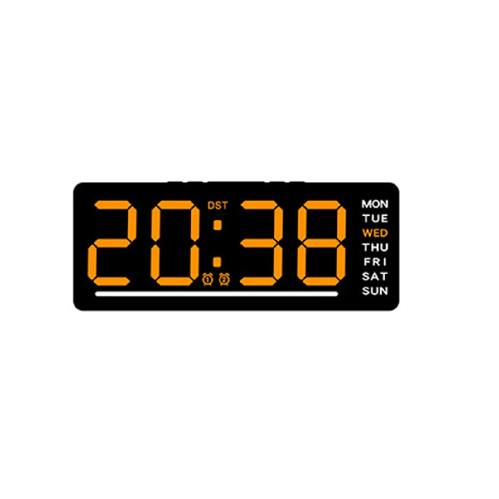 LDGSUPH Fit for Multi-Function Digital Alarm Clock for Cars, Yachts, RVs & Home - Display Dashboard Clock(2)