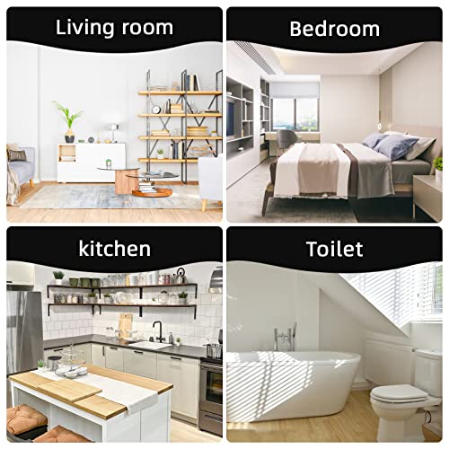 TOPBATHY Wall-Mounted Tissue Holder with Suction Cup No Drill Toilet Paper Roll Holder and Towel Rack 5.71X3.94X2.56 Inch Bathroom Organizer for Home Office Hotel - Image 4