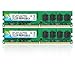 Price comparison product image DUOMEIQI 4GB Kit (2 X 2GB) 2RX8 DDR2 800MHz UDIMM PC2-6300 PC2-6400 PC2-6400U CL6 1.8v (240 PIN) Non-ECC Unbuffered Desktop Memory RAM Module Compatible with Intel AMD System