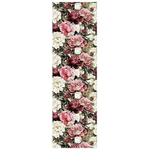 Taogift Vintage Floral Contact Paper Roll Cover