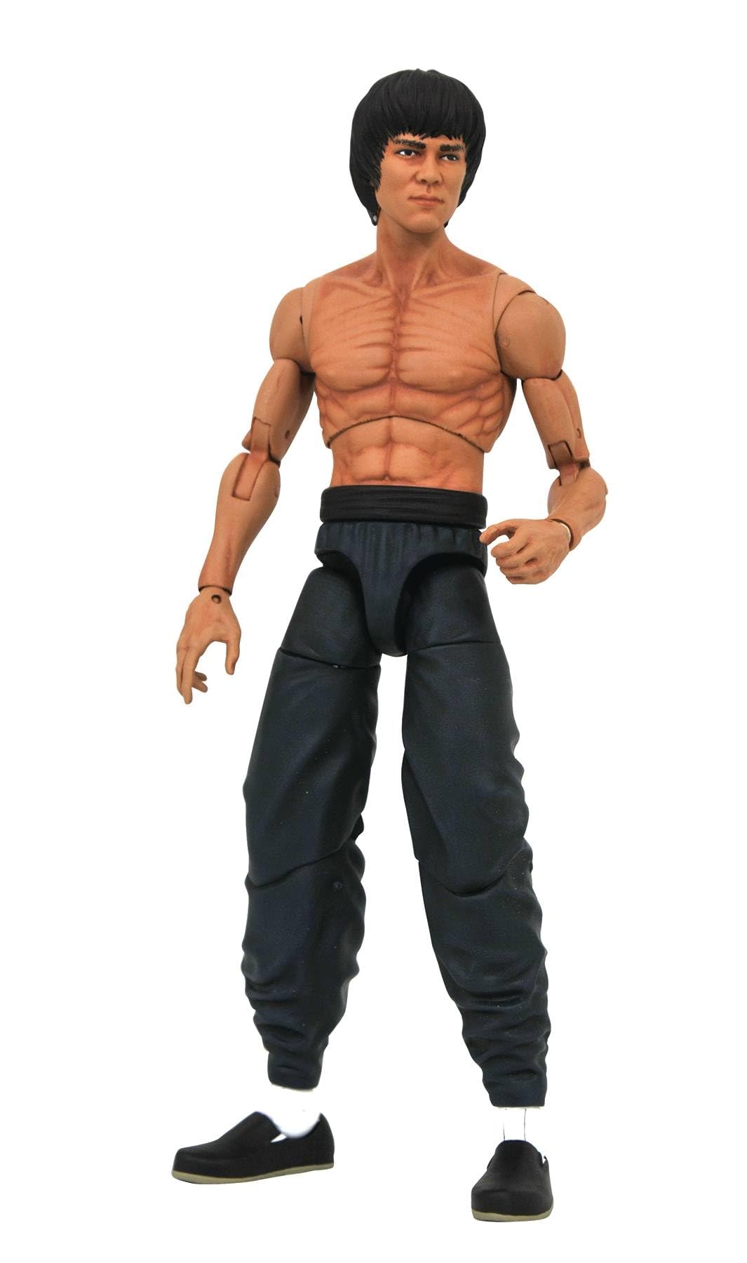 Diamond Select Toys Bruce Lee (Shirtless Version) Select Series 2 Action Figure