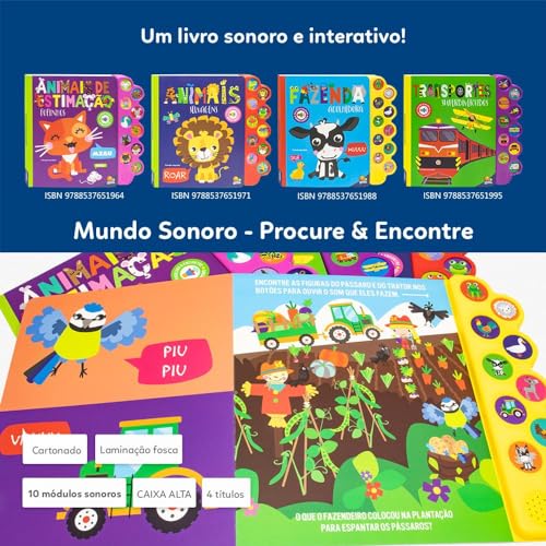 Mundo Sonoro - Procure & Encontre: Transportes Super Divertidos
