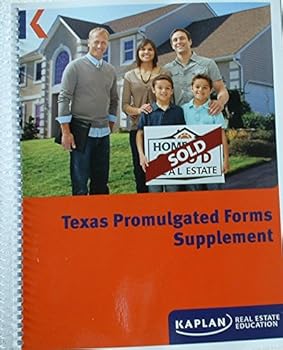Spiral-bound Texas Promulgated Forms Supplement Book