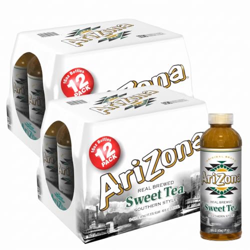 AriZona Sweet Tea - Southern Style Premium Brewed Tea, 16 Fl Oz (24 Pack)