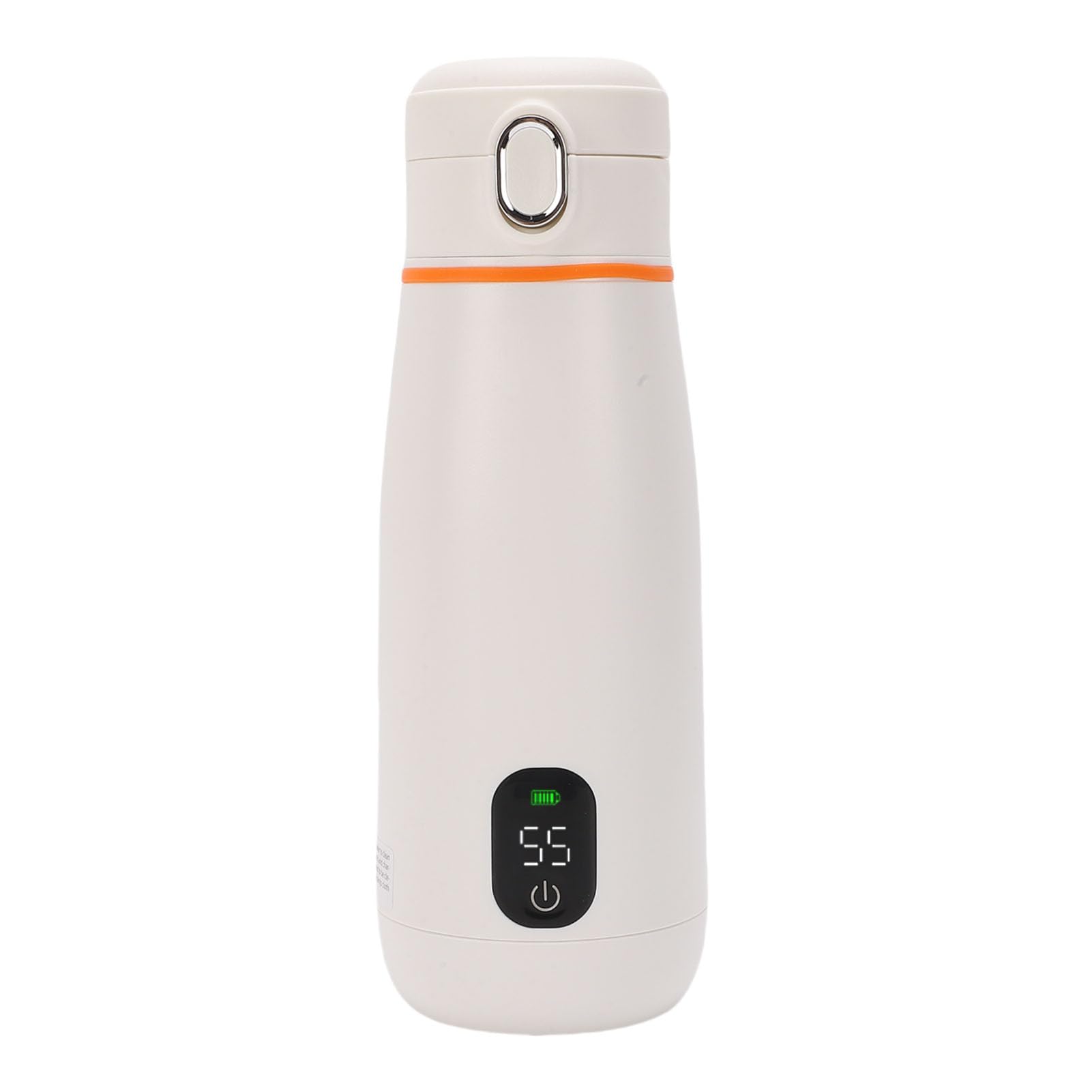 Chauffe Biberon Portable, 350ml Chauffe Biberon USB, Maintien au chaud (jusqu'à 24h), Tempérture Réglable 37°C a 55°C