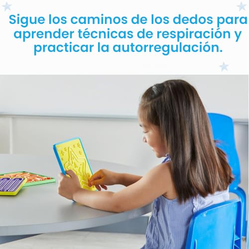 Laberintos calmantes Learning Resources de doble cara con surcos para dedos 5