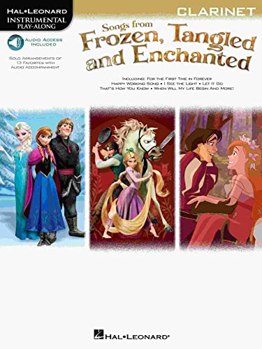 Songs from Frozen, Tangled and Enchanted: Clarinet (Hal Leonard Instrumental Play-along)