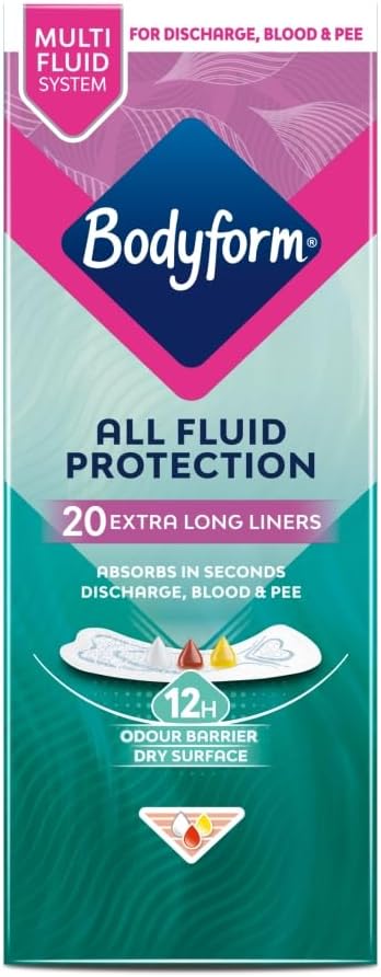 Dailies All Fluid XL Panty Liners 20 Pack