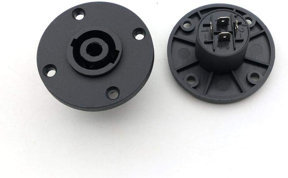Davitu Electrical Equipments Supplies - 4 Pin Speakon Female Jack Socket Connector Amplifier for PA Amplifier Cable Audio adapter - (Package: 100pcs)