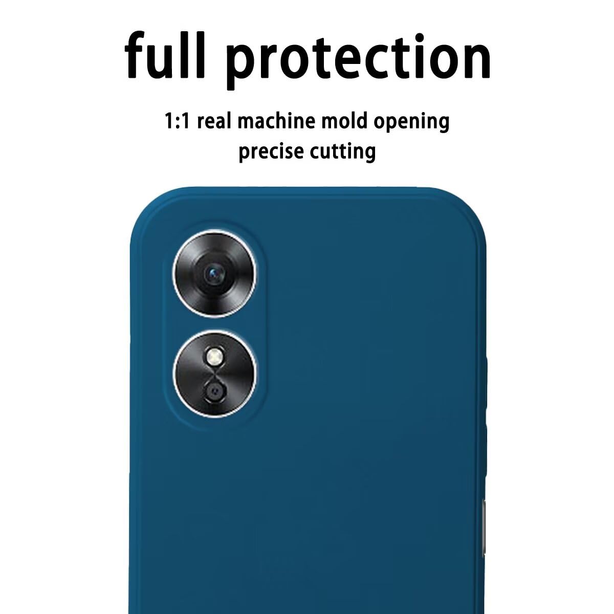 Image secondaire de Coque de Protection en Silicone TPU pour Oppo A17 - Noir