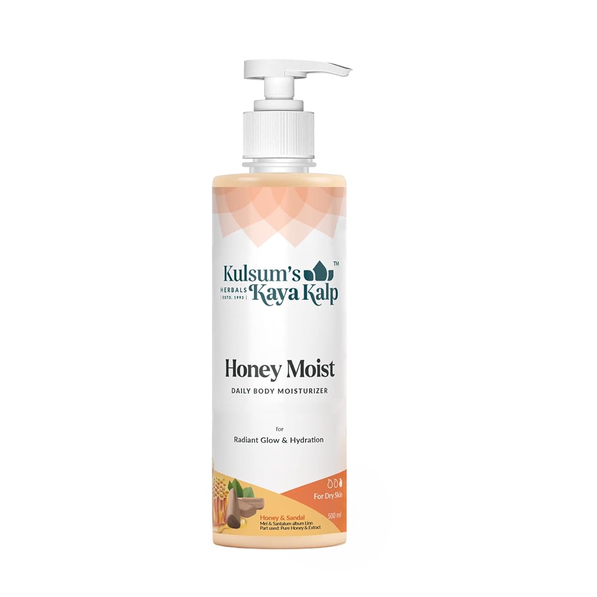 Kulsum's Kaya Kalp Herbals Honey Moist, 500ml