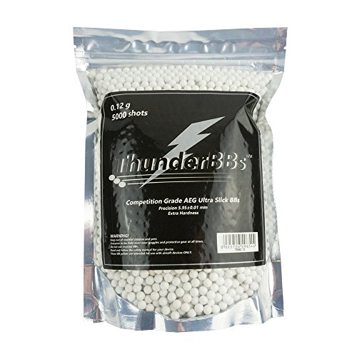 Tbb0.36 Thunderbbs Airsoft Bbs 0.36G, Competition Grade, Dark Grey Or Brown, 3000 Rounds/Bag #TOP2