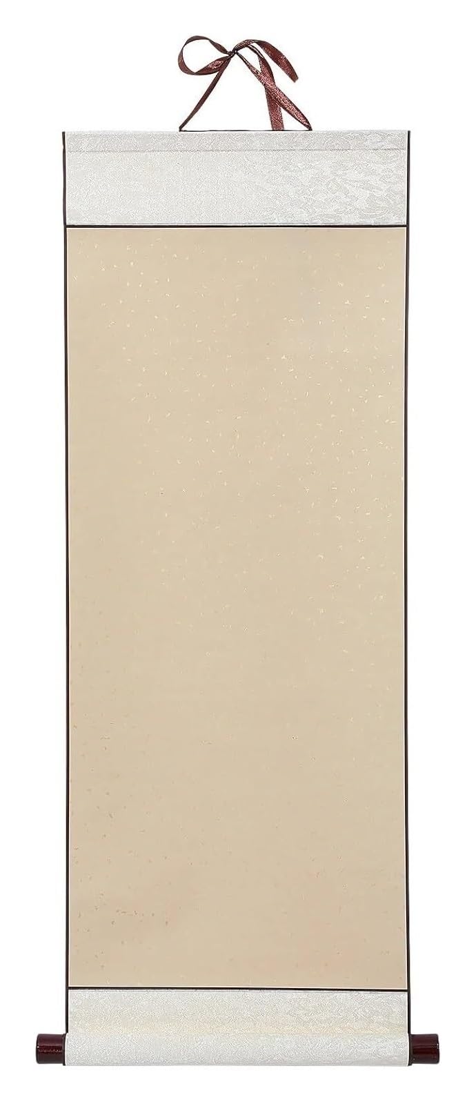 Chinese Blank Calligraphy Scroll, Blank Hanging Scroll Chinese Xuan Paper for Painting Calligraphy Practice Wall Art