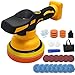 Cordless Car Polisher for Dewalt 18V Battery, 6 inch Car Buffer Polishing Kit, 8 Variable Speed Portable Orbital Polisher for Auto Detailing/Polishing/Waxing/... Removing (Battery Not Include)