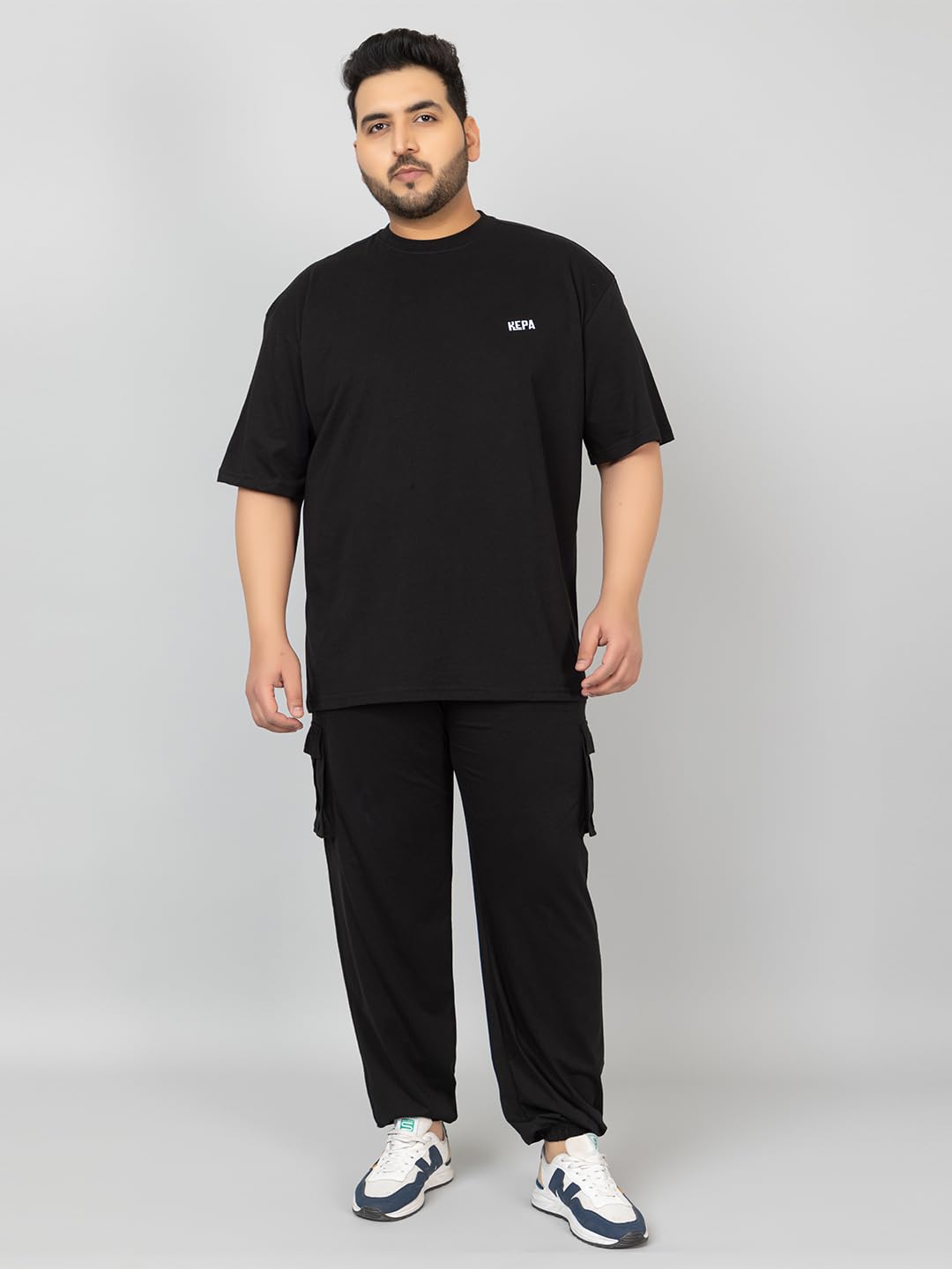 Kepa Men's Co-ord Set | Stylish Track Suit for Men | Summer & Winter Outfit | Gym Wear & Night Suit | Beach Wear & Casual Dress | Korean-Inspired Clothing SetBLK-4XL 3