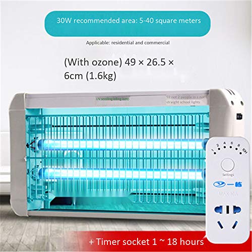 MOLINGXUAN Ultraviolet Disinfection Lamp, Intelligent Remote Control/Ultraviolet Ozone Disinfection, Suitable for Home Canteen Shops, Kindergartens And Mobile Hospitals,K