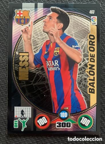 #463 Lionel Messi Panini Adrenalyn XL 2014/15 Balón de Oro