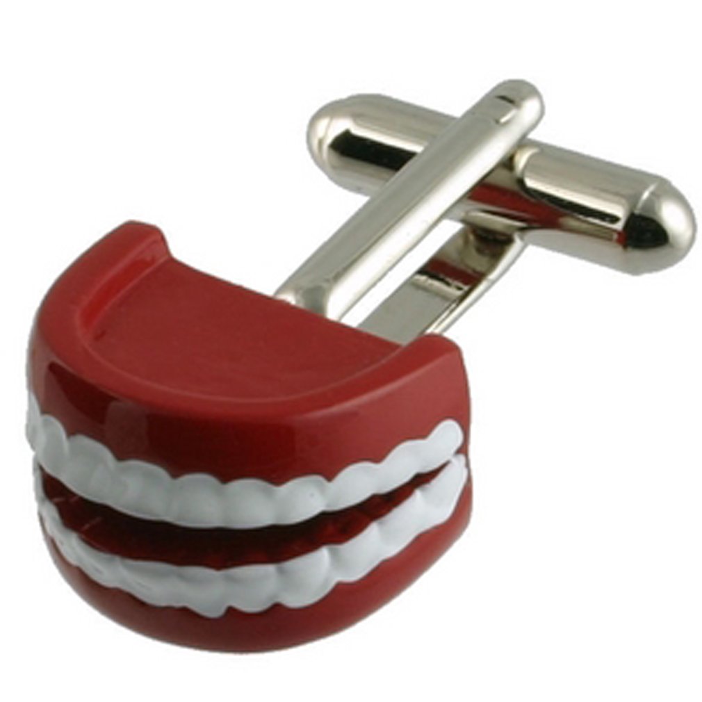 Par de traqueteo dientes dentista gemelos Seleccione bolsa de regalo
