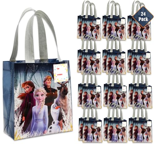 Disney Frozen Party Favor Bags Set – 24 Pack of 8" Frozen Party G...