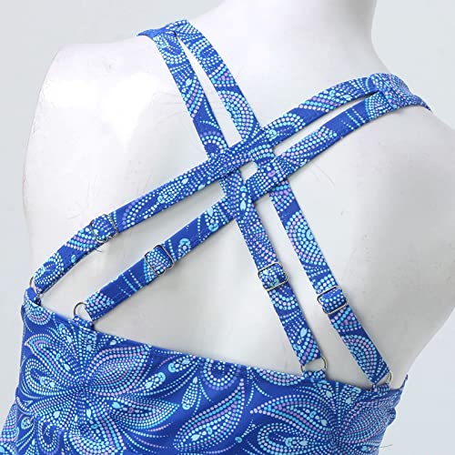 Lnmuld Womens Bikini Swimsuits Women's Swimwear Tankini 2 Piece Normal Swimsuit Backless 2 Piece Printing Adjustable Print #TOP4