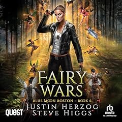Fairy Wars Audiolivro Por Steve Higgs, Justin Herzog capa