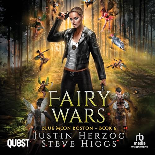 Fairy Wars Audiolivro Por Steve Higgs, Justin Herzog capa