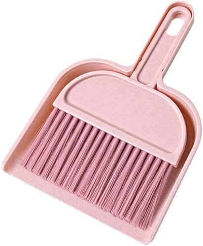 Miniatura 9 de 2 juegos de cepillo de limpieza de mesa escoba de coche mini cepillo de limpieza escoba pequeña y recogedor teclado cepillo mini recogedor trajes