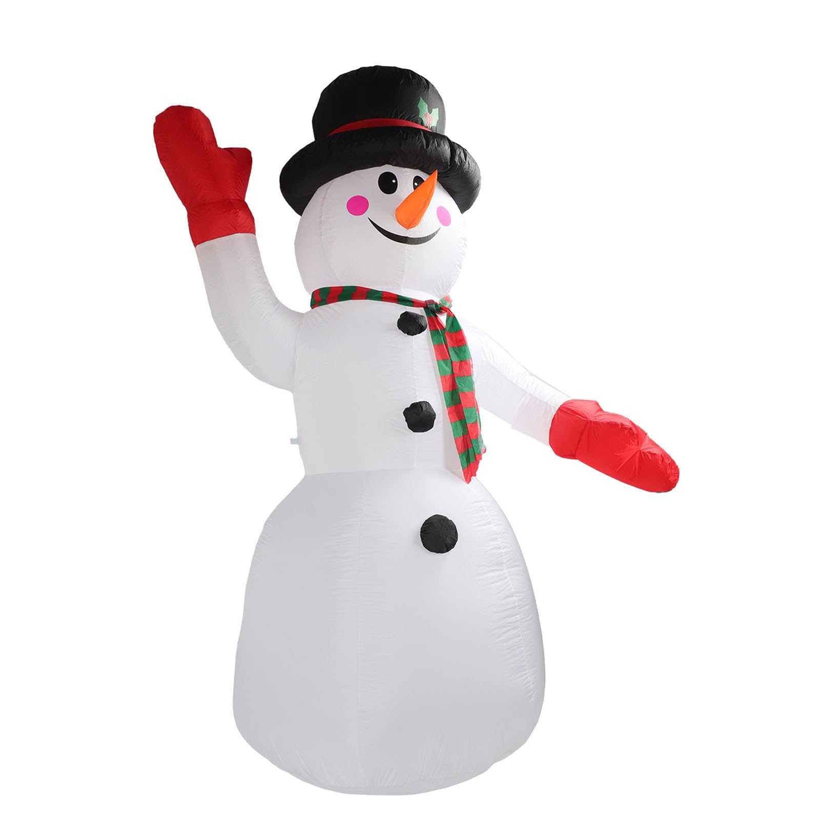 Bonhomme de Neige Gonflable de Noël de 8 Pieds de Haut, avec