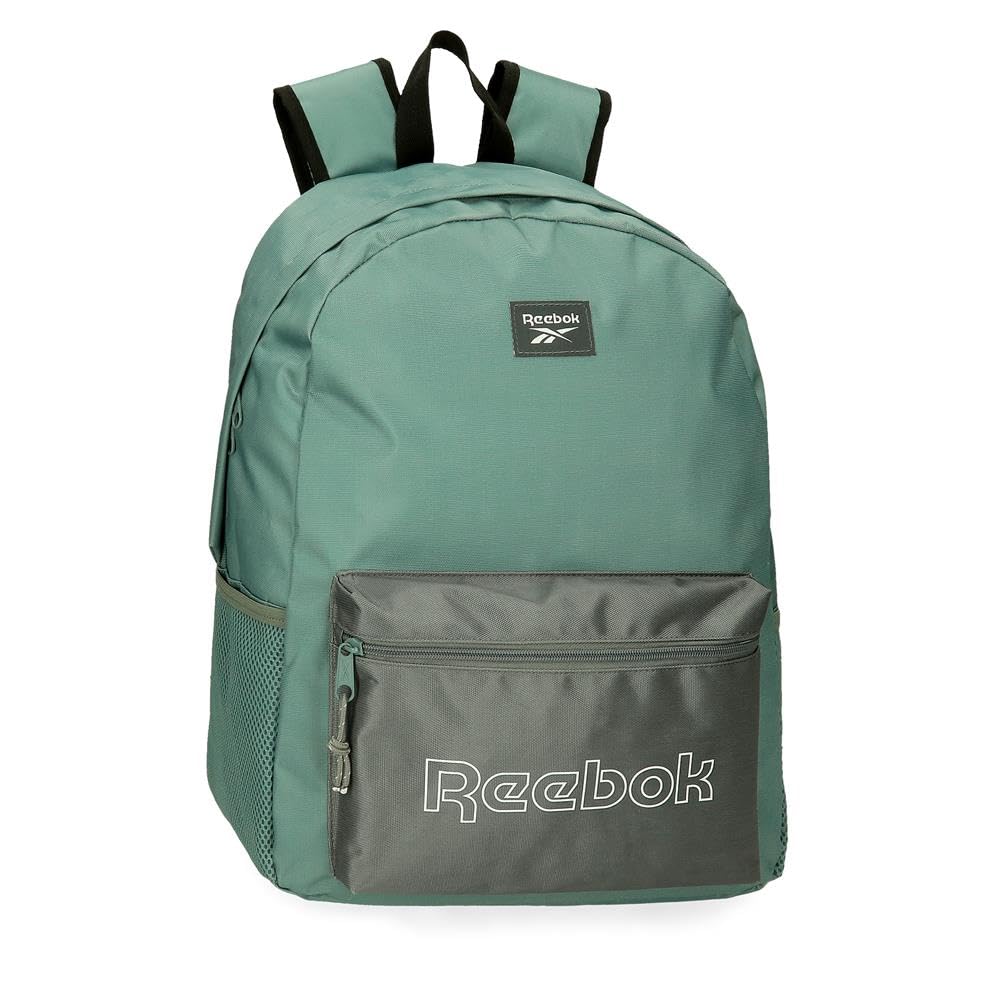 Reebok Arlo Mochila Casual Verde 34x43x15 cms Polyester by Joumma Bags