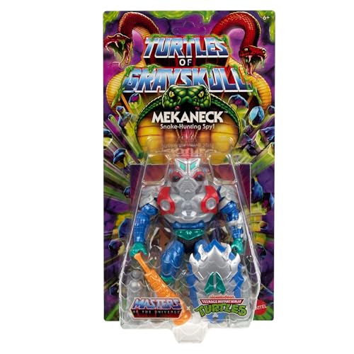 Motu X Tmnt: Turtles Of Grayskull Figurine Mekaneck 14 Cm - vue 2