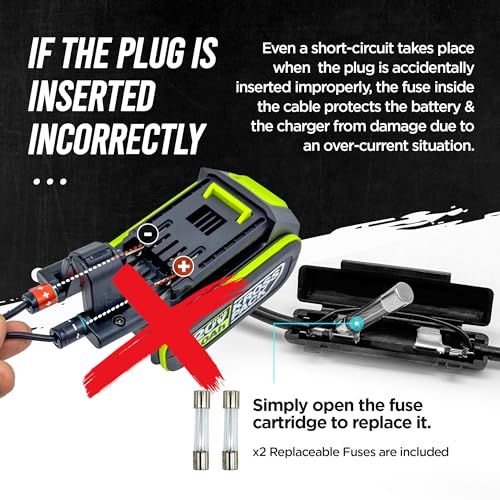Eco Power Pack Octopus Ready Multi Power Tool Battery Charger Compatible With Any Brands 18V/20V/21V Li-Ion Batteries thumb #4