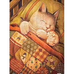 Pintoo Jigsaw Puzzles 300 Piece for Adults - Phoenix Chan - Fall Asleep - Easy Storage Snug Interlocking Plastic Puzzle No Glue Required [H2429]
